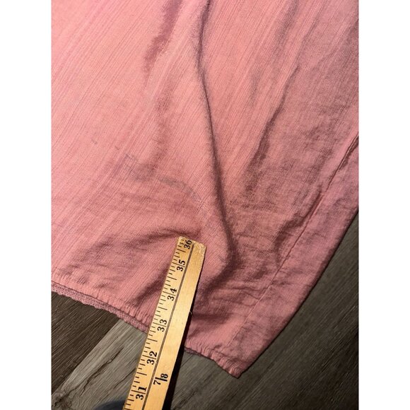 Shein Curve Pink Ruffle Sleeve Dress 4XL Cotton - Picture 4 of 5